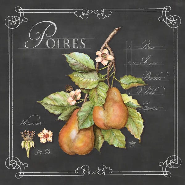 Kitchen: Poires by Jackie Von Tobel
