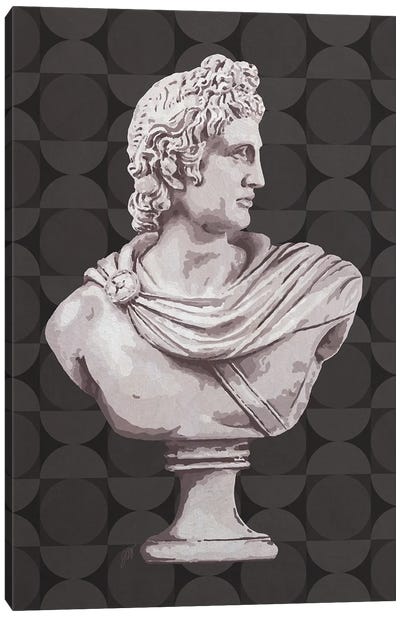 Retro Roman II B2 Canvas Art Print - Regal Revival