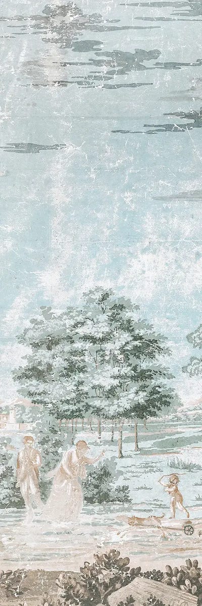 Scenic Panel I by Jackie Von Tobel multi panel art