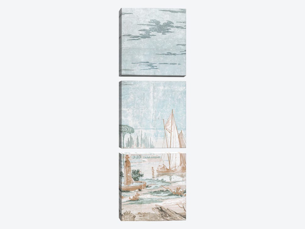 Scenic Panel II by Jackie Von Tobel 3-piece Canvas Print