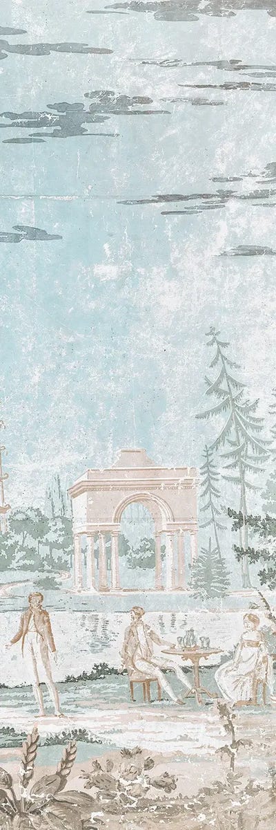 Scenic Panel IV by Jackie Von Tobel canvas print