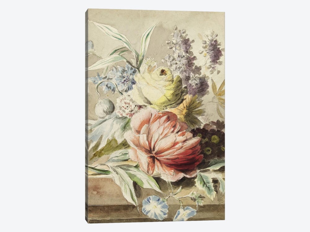 The Florist by Jackie Von Tobel 1-piece Canvas Art Print