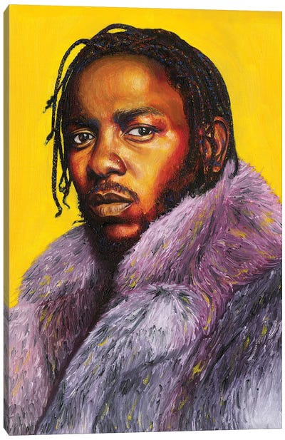 Kendrick Canvas Art Print - Limited Edition Musicians Art