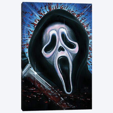 Scream Canvas Print #JVV31} by Jenavieve Louie Canvas Wall Art