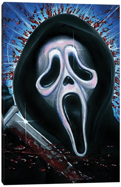 Scream Canvas Art Print - Jenavieve Louie