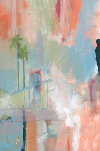 Tropical Living Room: Desert Living II by Jan Weiss