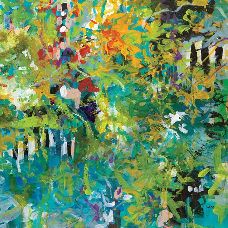 Garden Gate by Jan Weiss wall art