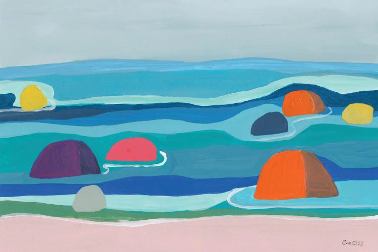 Marine Layers No. 4 by Jan Weiss wall art