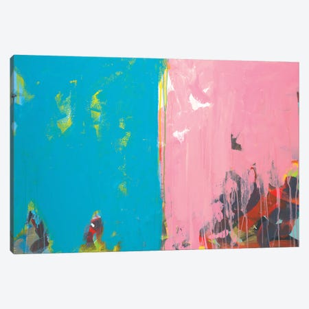 Colorblock XIII Canvas Print #JWE59} by Jan Weiss Canvas Artwork