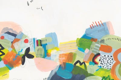 Resort Town III by Jan Weiss canvas print