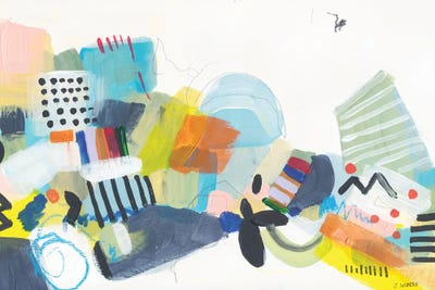 Resort Town IV by Jan Weiss canvas print