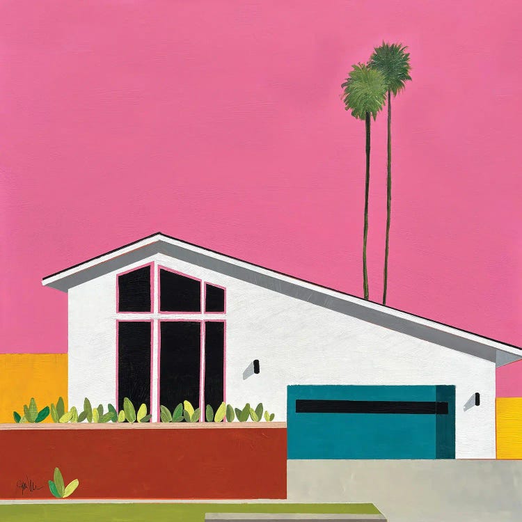 Sunkissed Suburbia VI by Jan Weiss wall art