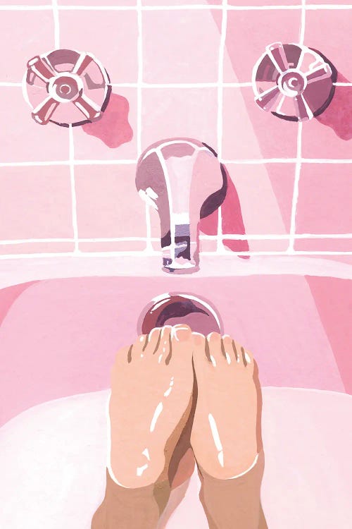 Pink Bathtub