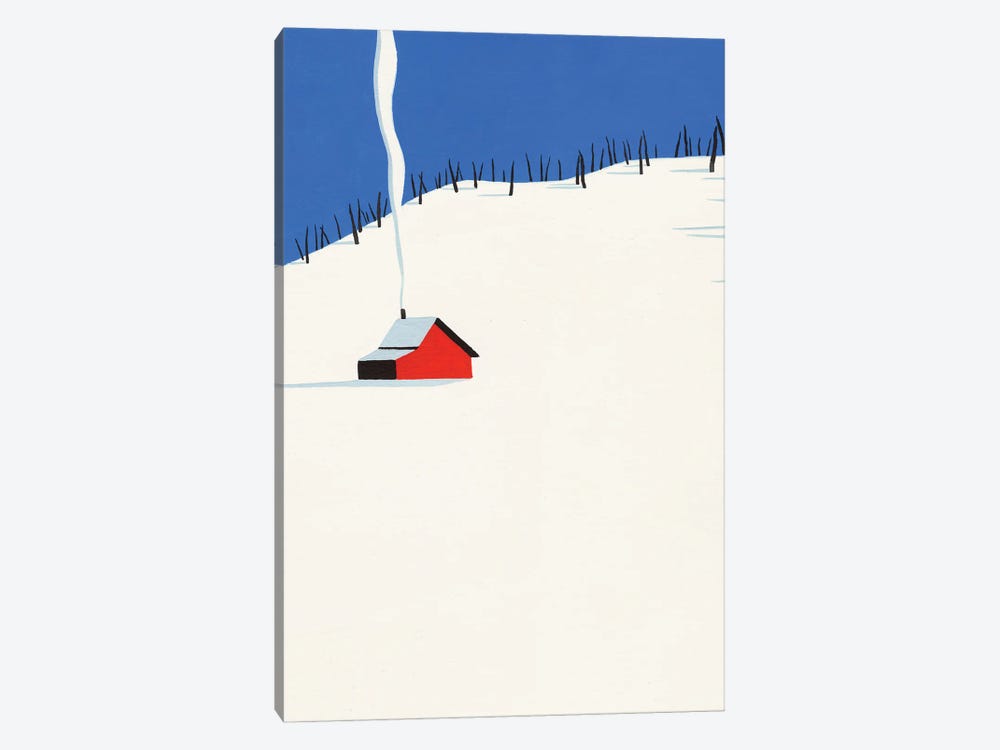 Winter I by Jen Wang Studios 1-piece Canvas Art