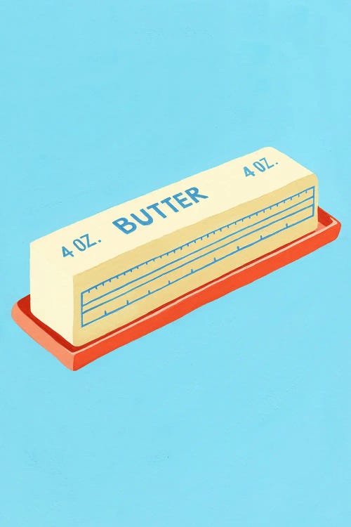 Blue Butter by Jen Wang Studios wall art