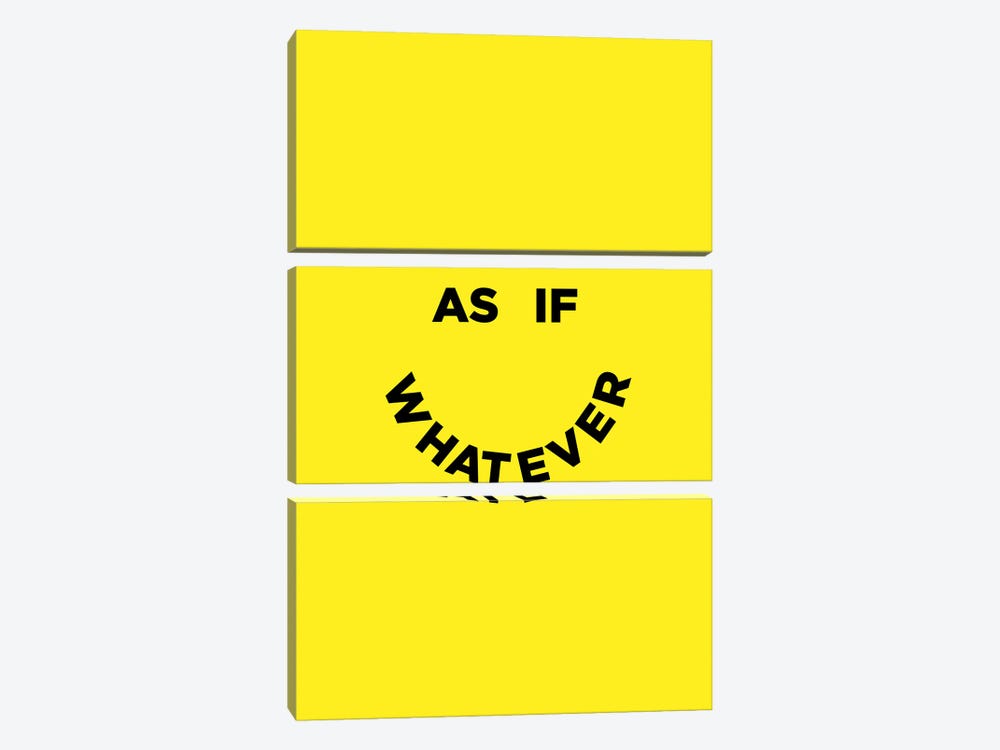 As If Whatever by Julia Walck 3-piece Canvas Art