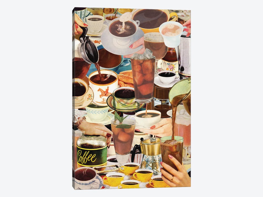 Wake Up And Smell The Coffee by Julia Walck 1-piece Art Print