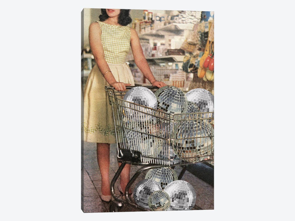(Disco)Unt Supermarket by Julia Walck 1-piece Canvas Art