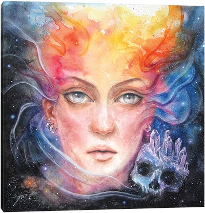 Space Siren Canvas Art Print - Jamie Wells