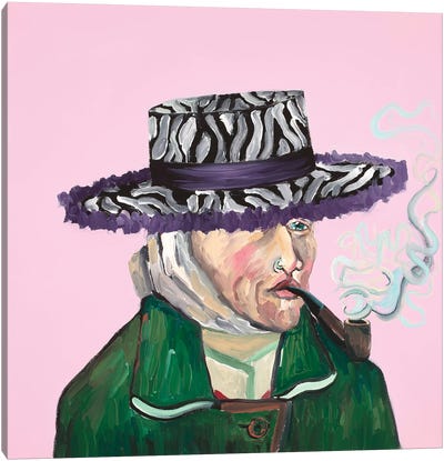Tommy Kane Canvas Art Print - Van Gogh Portraits Collection