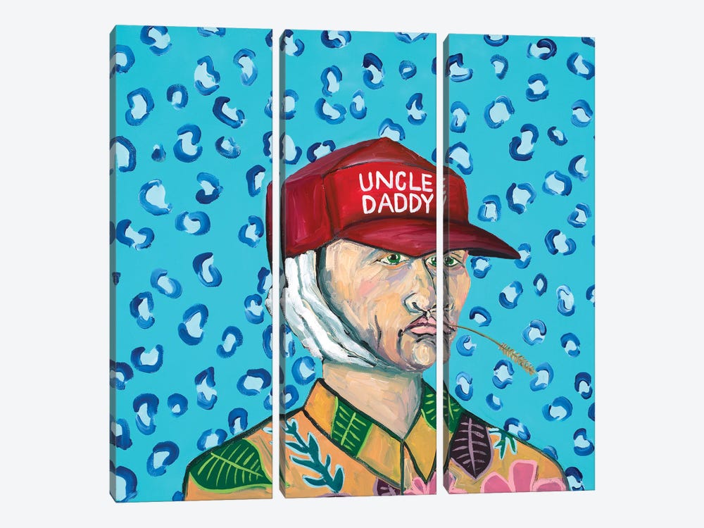 Uncle Daddy by Jennifer Warren 3-piece Canvas Art Print