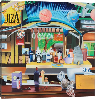 Zanzibar Canvas Art Print - Restaurant & Diner Art