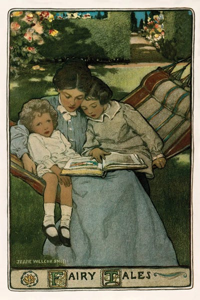 Jessie Wilcox Smith - Canvas Prints: Fairy Tales by Jessie Wilcox Smith