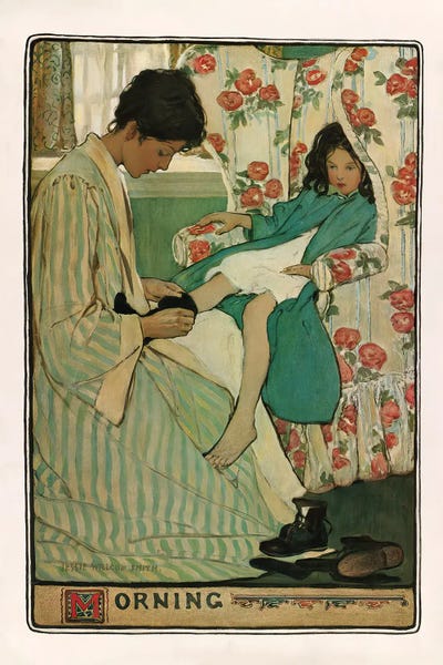 Jessie Wilcox Smith: Morning II by Jessie Wilcox Smith