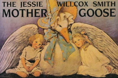 Jessie Wilcox Smith - Canvas Prints: Mother Goose by Jessie Wilcox Smith