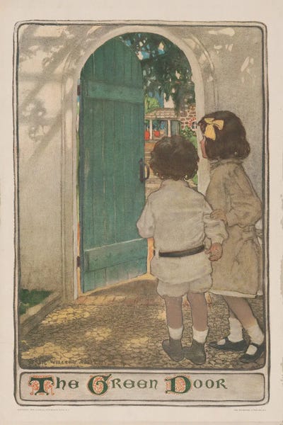 Jessie Wilcox Smith: The Green Door by Jessie Wilcox Smith