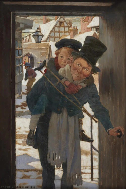 Bob Cratchit And Tiny Tim