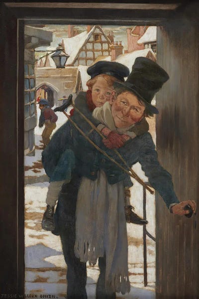 Bob Cratchit And Tiny Tim