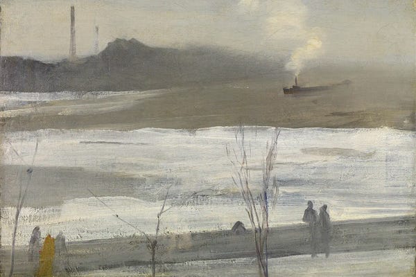 James Abbott McNeill Whistler: Chelsea In Ice by James Abbott McNeill Whistler