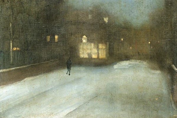 Nocturne Grey And Gold Chelsea Snow