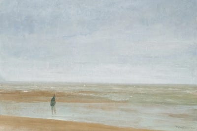 James Abbott McNeill Whistler - Steelpix Metal Wall Art: Sea And Rain by James Abbott McNeill Whistler