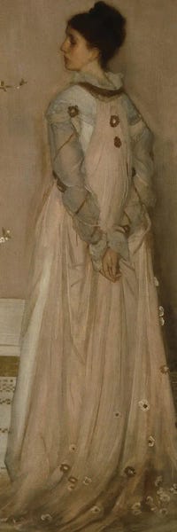 Symphony In Flesh Colour And Pink Portrait Of Mrs Frances Leyland