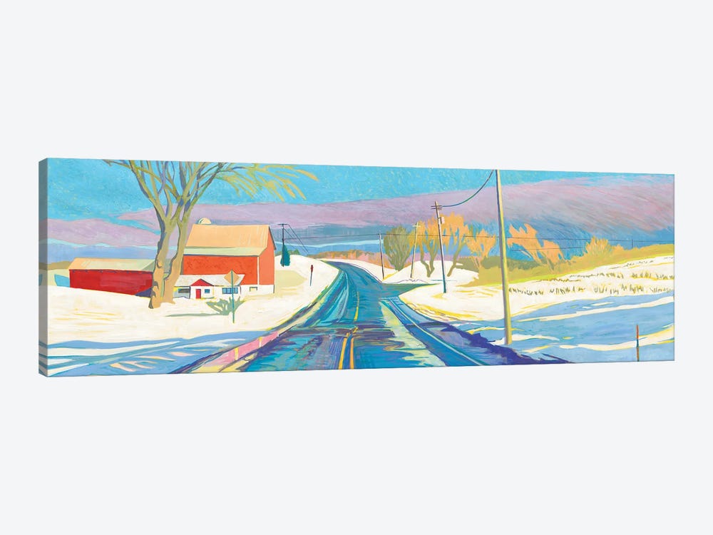 Passing Snow by Justin Shull 1-piece Canvas Art Print