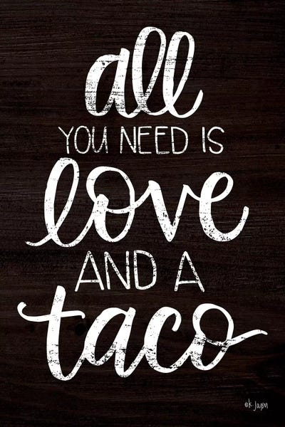 Romantic Bedroom (Love): Love and a Taco by Jaxn Blvd.