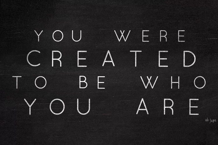 Be Who You Are