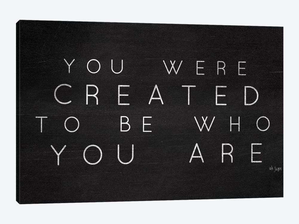 Be Who You Are by Jaxn Blvd. 1-piece Canvas Artwork