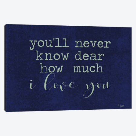 You'll Never Know… Canvas Print #JXN177} by Jaxn Blvd. Canvas Wall Art