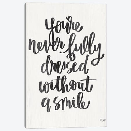 You're Never Fully Dressed Canvas Print #JXN182} by Jaxn Blvd. Canvas Artwork