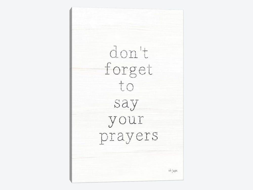 Say Your Prayers by Jaxn Blvd. 1-piece Canvas Wall Art