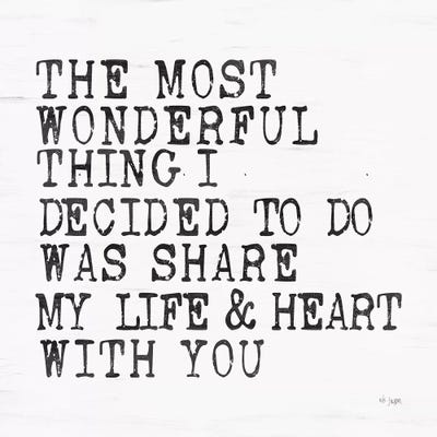 The Most Wonderful Thing by Jaxn Blvd. art print