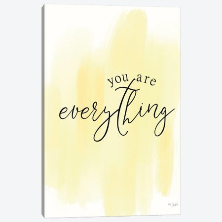 You Are My Everything Canvas Print #JXN238} by Jaxn Blvd. Canvas Artwork