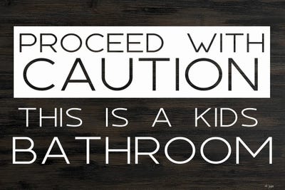 Kid's Bathroom by Jaxn Blvd. canvas print