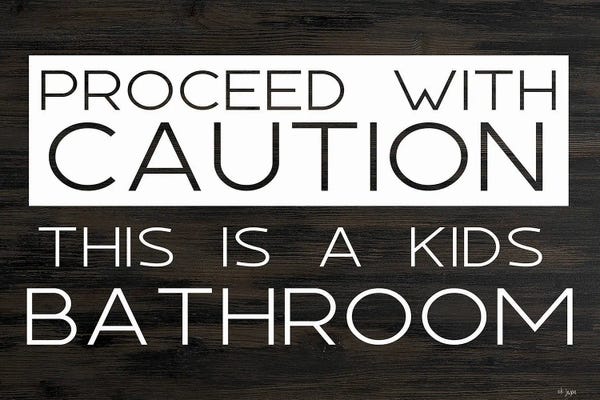 Bathroom Humor: Kid's Bathroom by Jaxn Blvd.