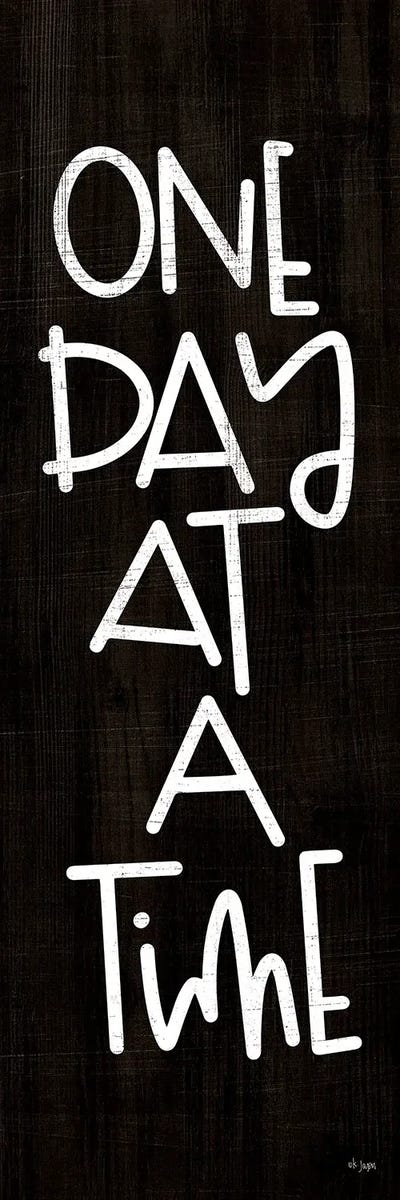 One Day At A Time by Jaxn Blvd. multi panel art