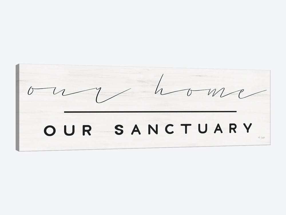 Our Home, Our Sanctuary by Jaxn Blvd. 1-piece Canvas Art Print