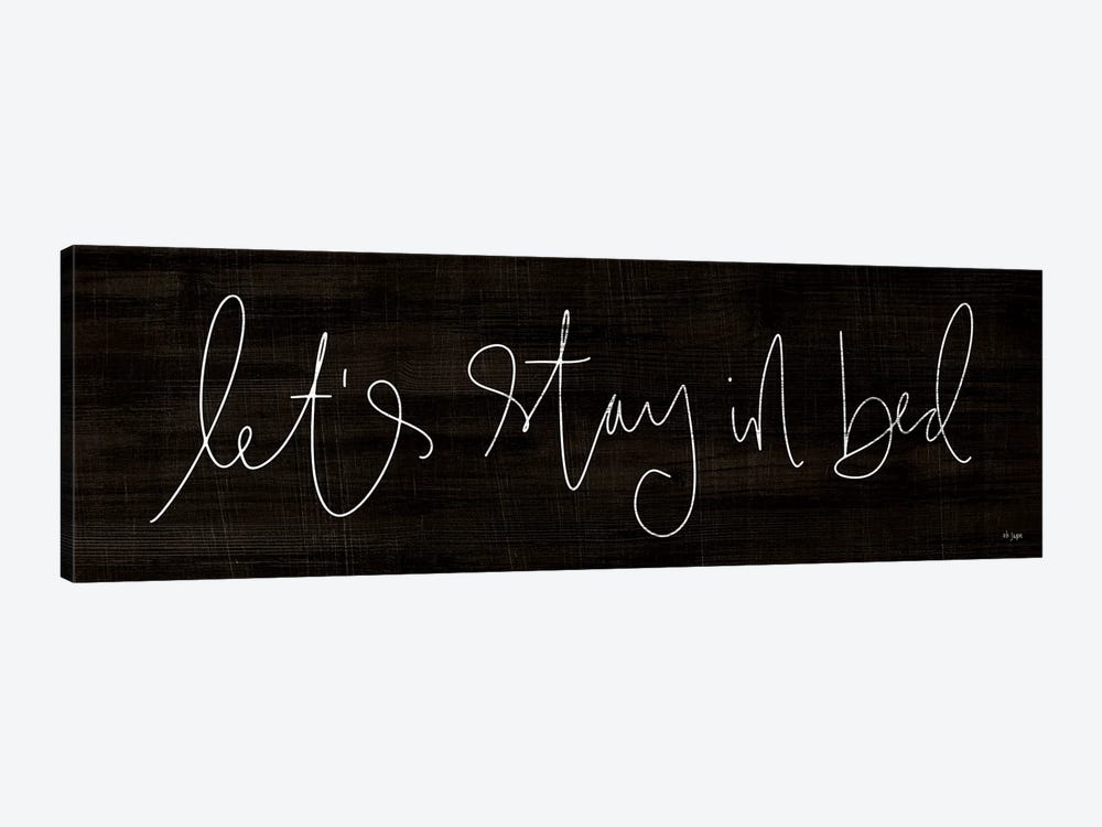 Let's Stay In Bed by Jaxn Blvd. 1-piece Canvas Artwork